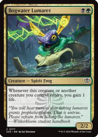 Bogwater Lumaret (SOS-177) - Secrets of Strixhaven Foil
