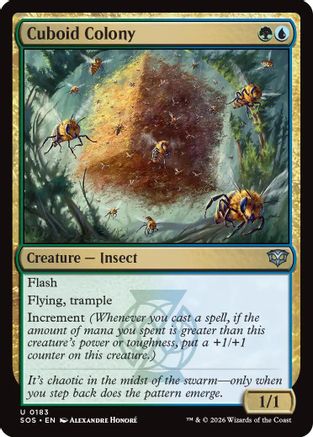Cuboid Colony (SOS-183) - Secrets of Strixhaven Foil