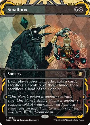 Smallpox (SOA-033) - Secrets of Strixhaven: Mystical Archive Foil