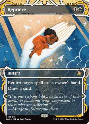 Reprieve (SOA-009) - Secrets of Strixhaven: Mystical Archive Foil
