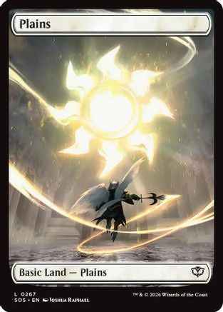 Plains (0267) (SOS-267) - Secrets of Strixhaven Foil