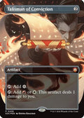 Talisman of Conviction (Borderless) (SOC-428) - Commander: Secrets of Strixhaven Foil