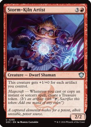 Storm-Kiln Artist (SOC-255) - Commander: Secrets of Strixhaven