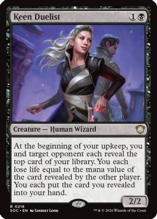 Keen Duelist (SOC-218) - Commander: Secrets of Strixhaven