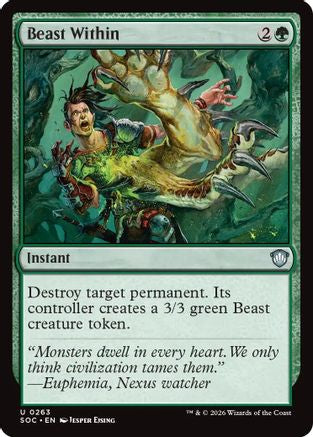 Beast Within (SOC-263) - Commander: Secrets of Strixhaven