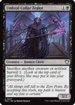 Umbral Collar Zealot (SOC-227) - Commander: Secrets of Strixhaven
