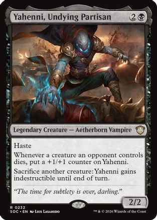 Yahenni, Undying Partisan (SOC-232) - Commander: Secrets of Strixhaven