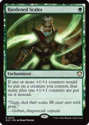 Hardened Scales (SOC-272) - Commander: Secrets of Strixhaven