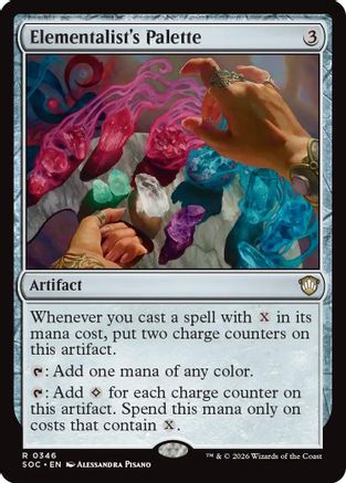Elementalist's Palette (SOC-346) - Commander: Secrets of Strixhaven