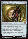 Solemn Simulacrum (SOC-355) - Commander: Secrets of Strixhaven