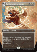 Restoration Seminar (Borderless) (SOS-290) - Secrets of Strixhaven Foil