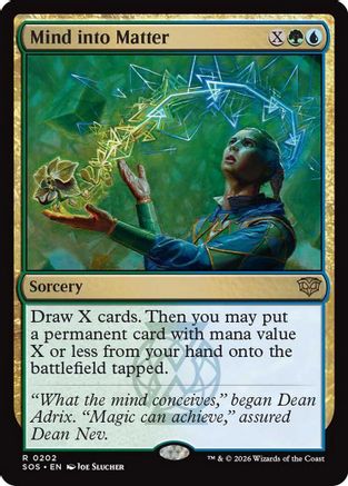 Mind into Matter (SOS-202) - Secrets of Strixhaven