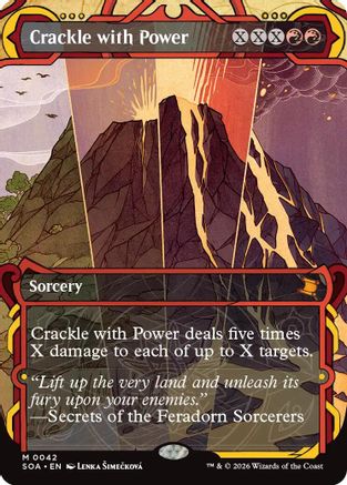 Crackle with Power (SOA-042) - Secrets of Strixhaven: Mystical Archive