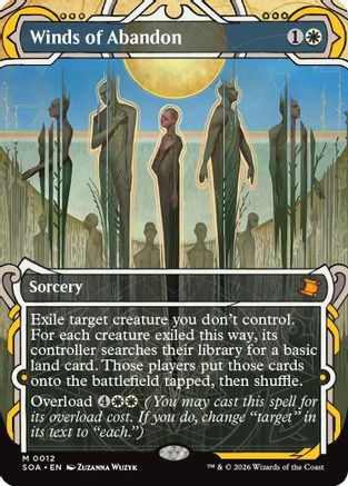 Winds of Abandon (SOA-012) - Secrets of Strixhaven: Mystical Archive Foil