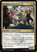 Scolding Administrator (SOS-224) - Secrets of Strixhaven Foil