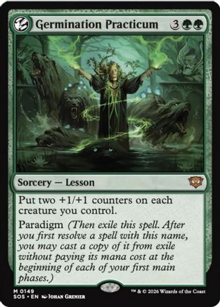 Germination Practicum (SOS-149) - Secrets of Strixhaven Foil