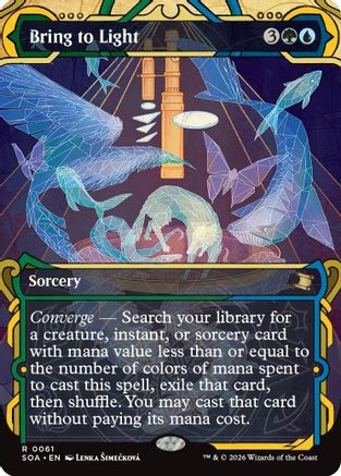 Bring to Light (SOA-061) - Secrets of Strixhaven: Mystical Archive Foil