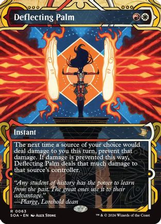 Deflecting Palm (SOA-063) - Secrets of Strixhaven: Mystical Archive Foil