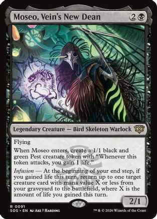 Moseo, Vein's New Dean (SOS-091) - Secrets of Strixhaven