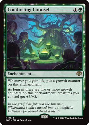 Comforting Counsel (SOS-143) - Secrets of Strixhaven Foil