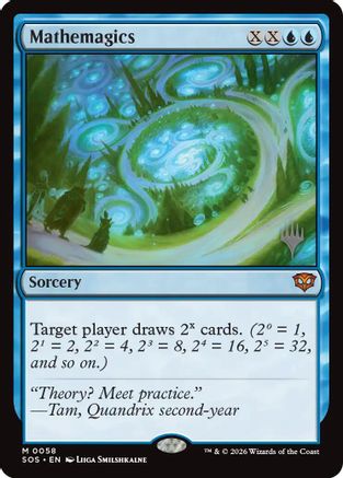 Mathemagics (PPSOS-058) - Promo Pack: Secrets of Strixhaven