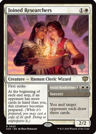 Joined Researchers (PPSOS-023) - Promo Pack: Secrets of Strixhaven Foil
