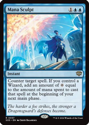 Mana Sculpt (PPSOS-057) - Promo Pack: Secrets of Strixhaven Foil