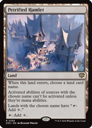 Petrified Hamlet (PPSOS-259) - Promo Pack: Secrets of Strixhaven