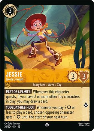 Jessie - Lively Cowgirl (20/204) - Wilds Unknown