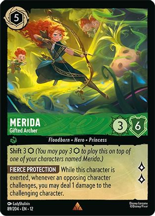 Merida - Gifted Archer (89/204) - Wilds Unknown