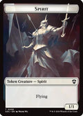 Spirit (0006) // Illusion Double-Sided Token (SOC-6 // 7) - Commander: Secrets of Strixhaven