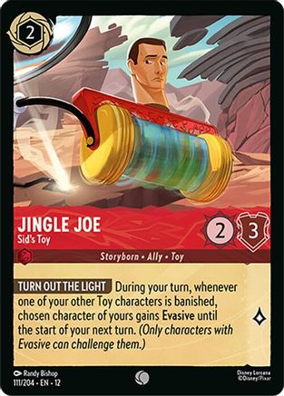 Jingle Joe - Sid's Toy (111/204) - Wilds Unknown Cold Foil