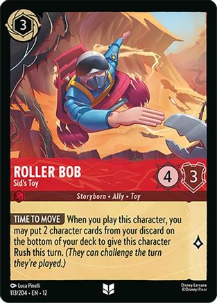Roller Bob - Sid's Toy (113/204) - Wilds Unknown