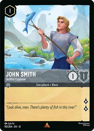 John Smith - Skillful Explorer (192/204) - Wilds Unknown Cold Foil