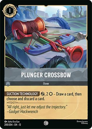 Plunger Crossbow (200/204) - Wilds Unknown