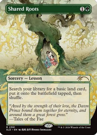 Shared Roots (SLD-2391) - Secret Lair Drop Series Foil