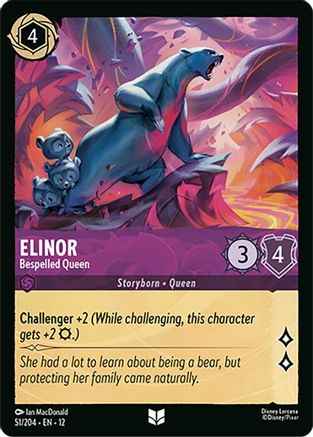 Elinor - Bespelled Queen (51/204) - Wilds Unknown
