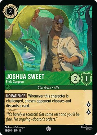 Joshua Sweet - Field Surgeon (88/204) - Wilds Unknown