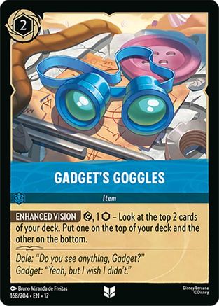 Gadget's Goggles (168/204) - Wilds Unknown Cold Foil