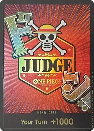 DON!! Card (Judge Promo) - One Piece Promotion Cards Foil