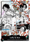 Luffy & Ace (Parallel) (ST30-001) - Starter Deck EX: Luffy & Ace Foil