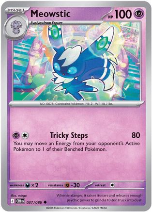 Meowstic 037/null - ME04 Chaos Rising