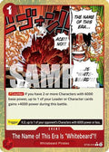 The Name of This Era Is "Whitebeard"!! (Parallel) (ST30-015) - Starter Deck EX: Luffy & Ace Foil