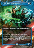 Loki, God of Mischief (Borderless) (MSH-343) - Marvel Super Heroes Foil