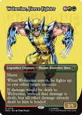 Wolverine, Fierce Fighter (Borderless) (MSH-378) - Marvel Super Heroes