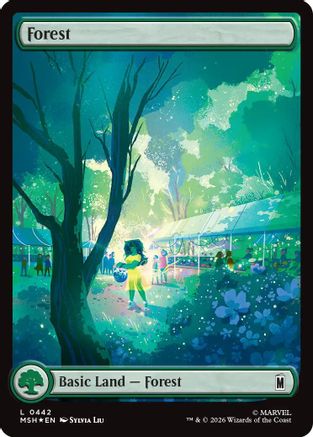 Forest (0442) (Surge Foil) (MSH-442) - Marvel Super Heroes Foil