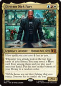 Director Nick Fury (MSC-081) - Commander: Marvel Super Heroes