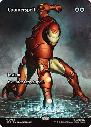 Counterspell (Borderless) (0052) (MAR-052) - Marvel Universe Eternal-Legal