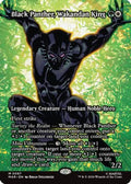 Black Panther, Wakandan King (Borderless) (MAR-087) - Marvel Universe Eternal-Legal
