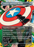 Captain America's Shield (Borderless) (0317) (MSH-317) - Marvel Super Heroes Foil